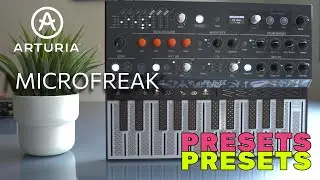 ARTURIA MICROFREAK -  FACTORY PRESETS (4K) 