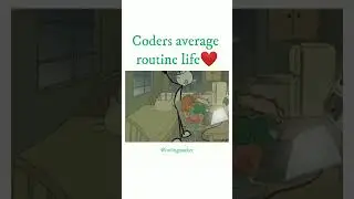 Coders average routine life❤️😎#coding #coderslife #programmers #clientes