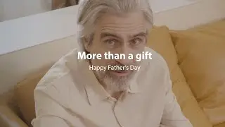 What's your dad's reaction to your thoughtful gift?