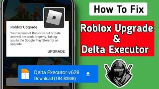 How To Fix Delta Executor Upgrade Problem 2024 | Fix Roblox Upgrade Error