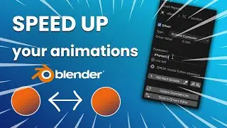 Speed up your animation in Blender