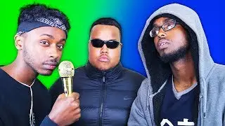 EPIC 1V1 RAP BATTLE!! - DARKEST MAN V SHARKY (THE REMATCH)