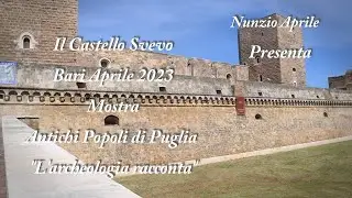 Castello Svevo Bari Aprile  2023 Mostra Antichi Popoli di Puglia "L'archeologia racconta" fps50