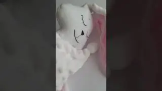 Comforter toy Bunny | Комфортер - перша іграшка для новонароджених. Зайчик сплюшка