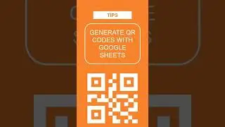 📲 Generate QR Codes with Google Sheets 