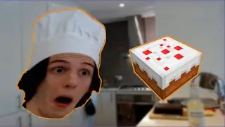 Baking the Minecraft Cake IRL - BAKING STREAM