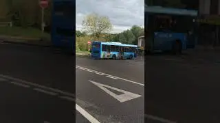 Автобус 729 уежает с Переделкино