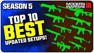 My Top 10 Updated META Setups in Modern Warfare III!