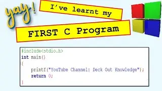 5. First C Program | C Programming Tutorial | Printf Function