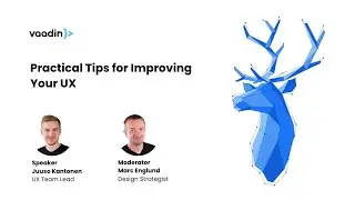 Webinar: Practical tips for improving your UX design