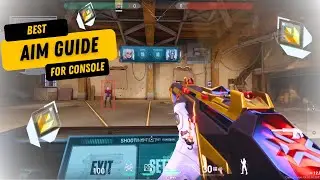 Get PERFECT Aim in Console Valorant! (Aim Trainer, Settings, Beginner's Guide, Crosshair + More!!)