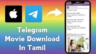 Telegram Movie Download Tamil I TelegramMovie Download Problem Tamil On iPhone (2024)