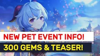 NEW Official Ganyu Teaser! New 300 Primogems Treasure Hunt Event! | Genshin Impact