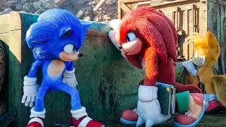 SONIC THE HEDGEHOG 2 Animated Short Clip - Sonic Drone Home (2022)