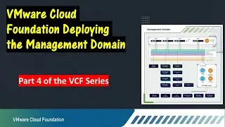 VMware Cloud Foundation - Deploying the Management Domain.  Part 4 of the VCF Series