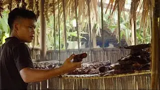 Process and preserve smoked fish - bring it to market to sell and grow more vegetables