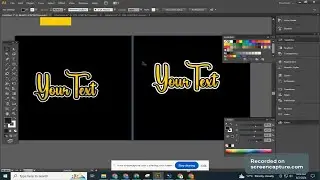 Free typography template illustrator in 2024