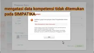 mengatasi kompetensi tidak ditemukan di simpatika