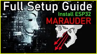 Install ESP32 Marauder INO with ILI9341 Display & NEO-6M GPS – Full Setup Guide!