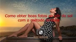 Como obter boas fotos ao pôr do sol com o método strobist