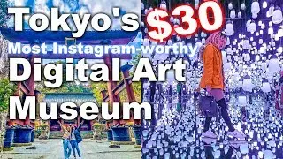 DAY IN MY LIFE in JAPAN! + Tokyo's $30 Digital Art Museum!