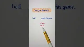 Test your English Grammar