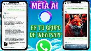 Como AGREGAR a Meta AI en tu GRUPO de WhatsApp || inteligencia artificial en WhatsApp