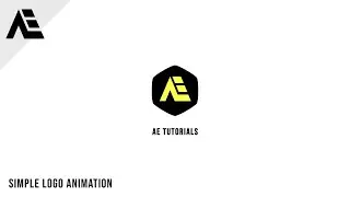 After Effects Tutorial: Simple Motion Logo Animation (No-Plugin)