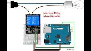 Interface Relay with Microcontroller