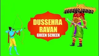 Dussehar Ravan Green Screen | Ravan Samvad Green Screen  | Chroma Key | gfx 18 media