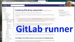 Установка gitlab-runner в kubernetes