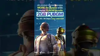 Telenor monthly pubg package 