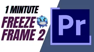 How to Freeze Frame in Adobe Premiere Pro CC| Part 2 
