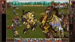 Heroes 3 HoTA v1.7 Factory One year growth Rampart was attacked by L7b Factory