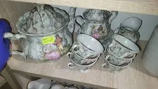 ВИНТАЖ СЕРВИЗЫ КОФЕЙНЫЕ ВРЕМЕН СССР БАРАХОЛКА ОСТРОВ СОКРОВИЩ г  ЛУГАНСК ул  ЛЕНИНА 130 С 10 ДО 14