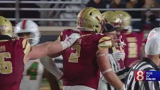 Walter Camp football awards defensive tackle Zach Allen CT Player of the Year