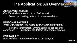 International Student Application Workshop