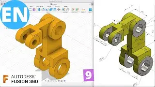 Fusion 360 | Tutorial for Beginners | Exercise 9