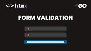 Go & HTMX Data Dashboard - Form & Validation