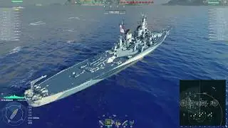 World of Warships - [Tier IX Premium] USS Missouri on Hotspot [2018.01.25], Build 0.7.0.1