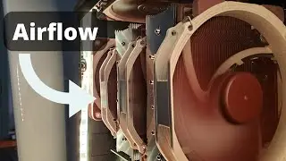9 Noctua Fans running FULL SPEED -  HOLY COW!
