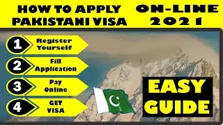 How To APPLY-ONLINE for Pakistani Visa in Just 5-Steps | Guide for all Categories | For 95 Countries