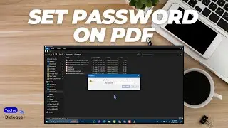 How to Set Password on PDF