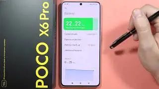 POCO X6 Pro: Check Battery Remaining Time 