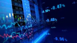 4K Stock Market Chart Live