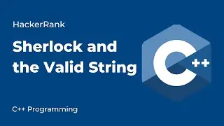 Sherlock and the Valid String HackerRank Solution in C++