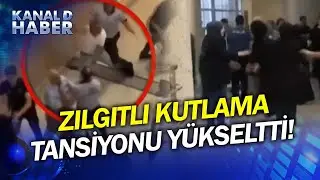 Adliyede "Zılgıt" Kavgası! Hapis Kararını Zılgıtla Kutlayınca Adliye Karıştı