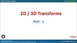 23011-CSS3 Transform Property - Part 2