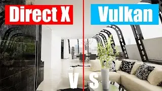 Unity DirectX 11 vs DirectX 12 vs Vulkan