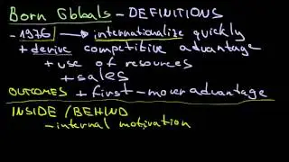Definition Of Born Globals